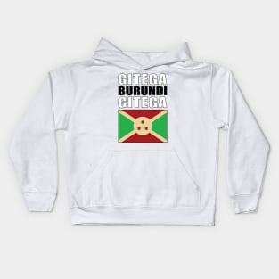 Flag of Burund Kids Hoodie